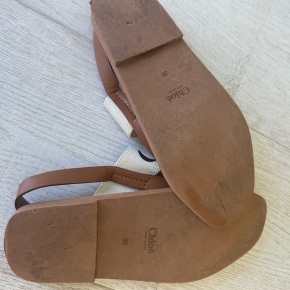 Chloe Brown Woody Thong Slingback Flat
Sandals - Picture 3 of 3